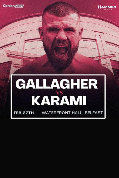 Paddy Gallagher vs. Bahadur Karami 2026 official movie poster