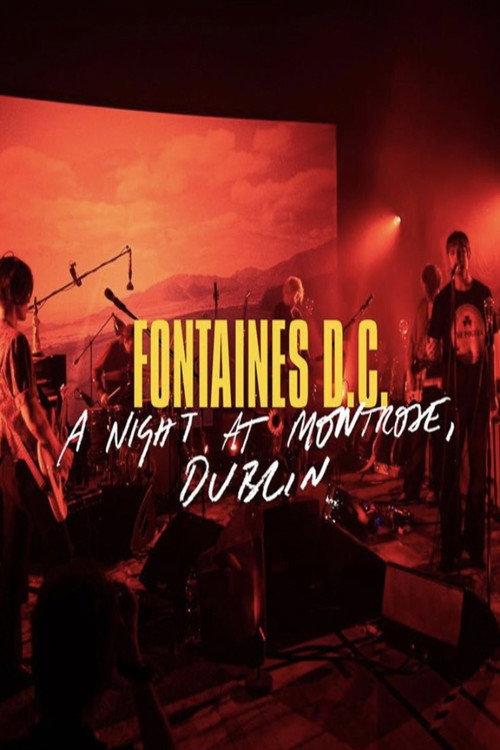 Fontaines D.C. - A Night at Montrose, Dublin 2020 official movie poster