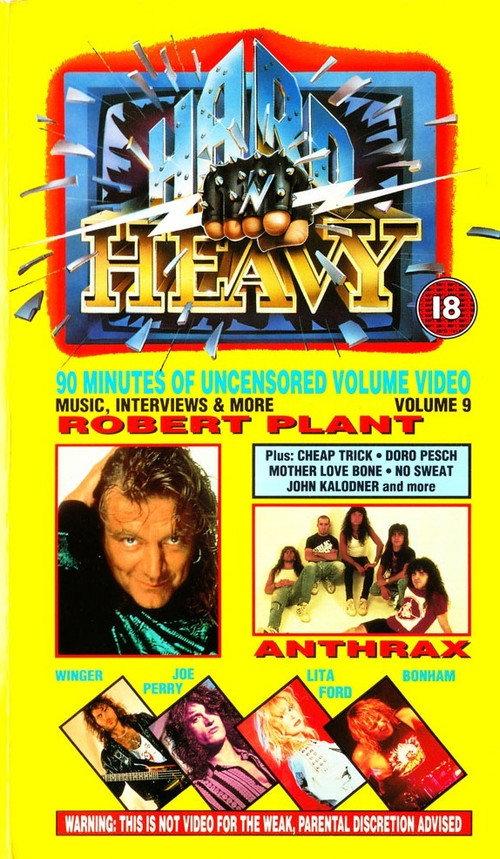 Hard 'N Heavy Volume 9 1990 official movie poster