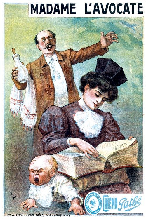Lady Barrister 1908 official movie poster