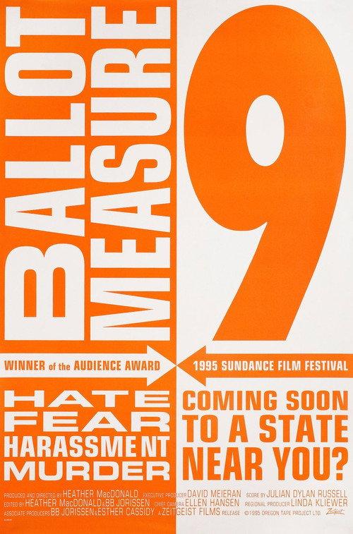 Ballot Measure 9 1995 official movie poster