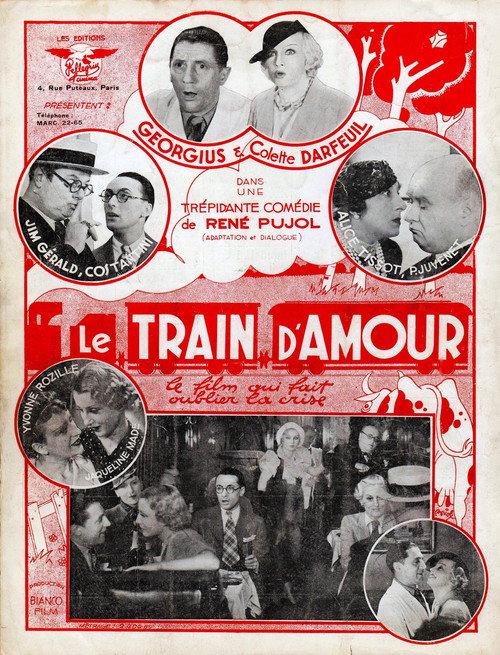 Le train d'amour 1935 official movie poster