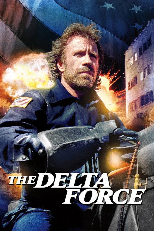 The Delta Force 1986 official movie poster