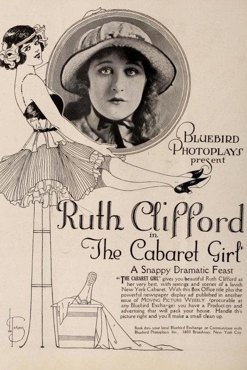 The Cabaret Girl 1918 official movie poster