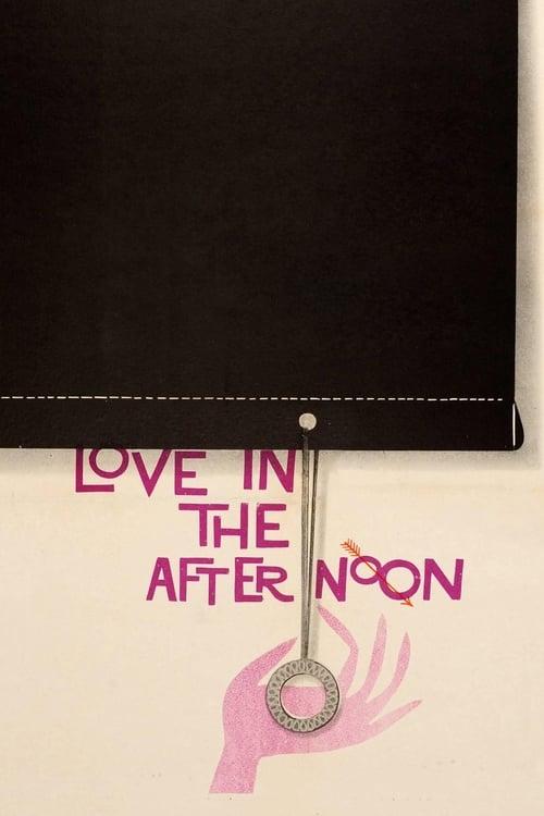 Love in the Afternoon 1957 official movie poster