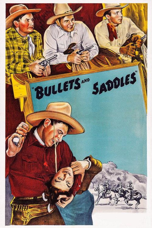 Bullets and Saddles 1943 official movie poster