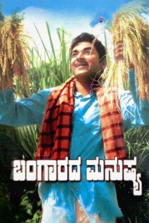 Bangarada Manushya 1972 official movie poster
