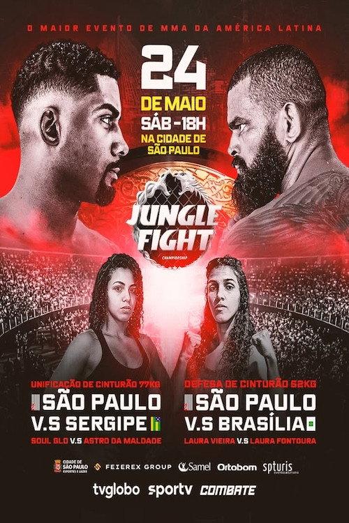 Jungle Fight 136 2025 official movie poster