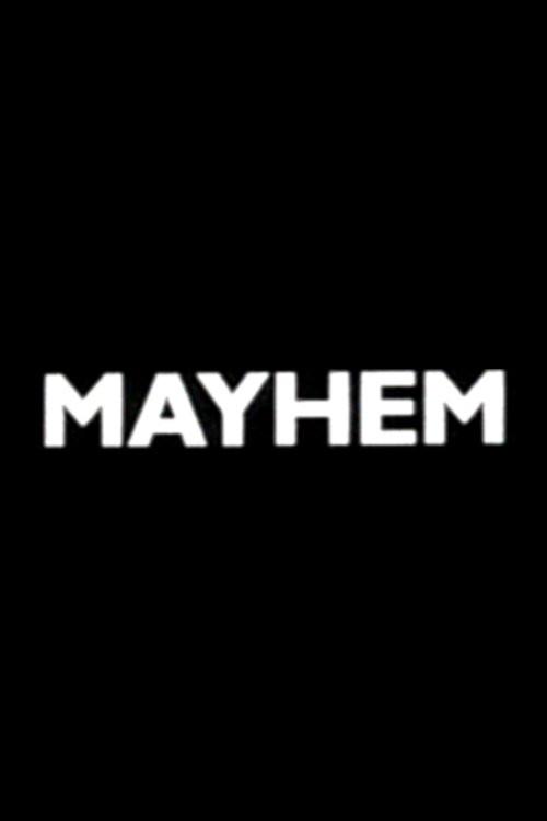 Mayhem 1987 official movie poster