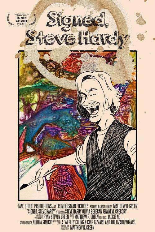 Signed, Steve Hardy 2021 official movie poster