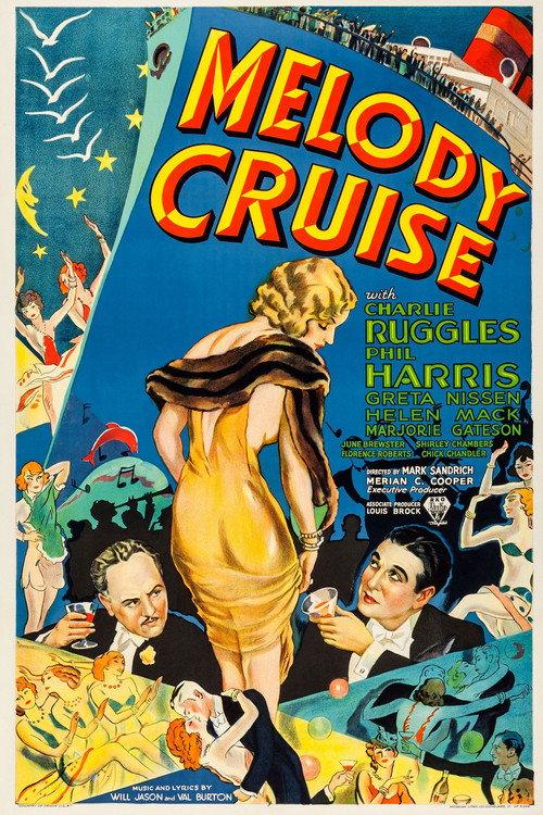 Melody Cruise 1933 official movie poster