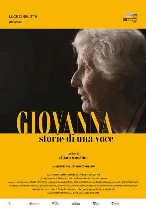 Giovanna, storie di una voce 2022 official movie poster