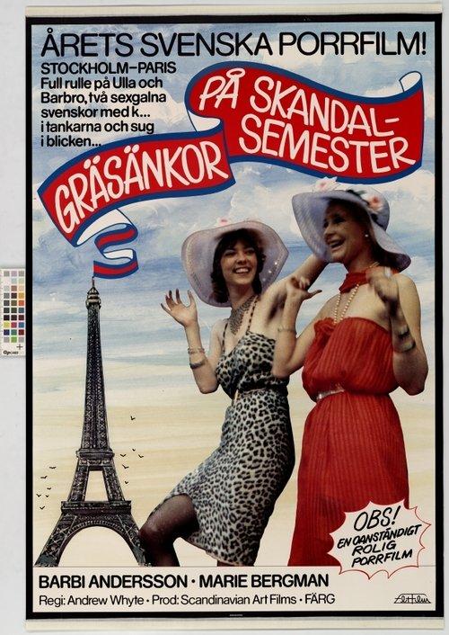 Crazy Swedish Holidays in Paris 1980 official movie poster