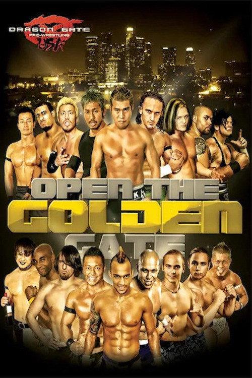 Dragon Gate USA Open The Golden Gate 2012 official movie poster