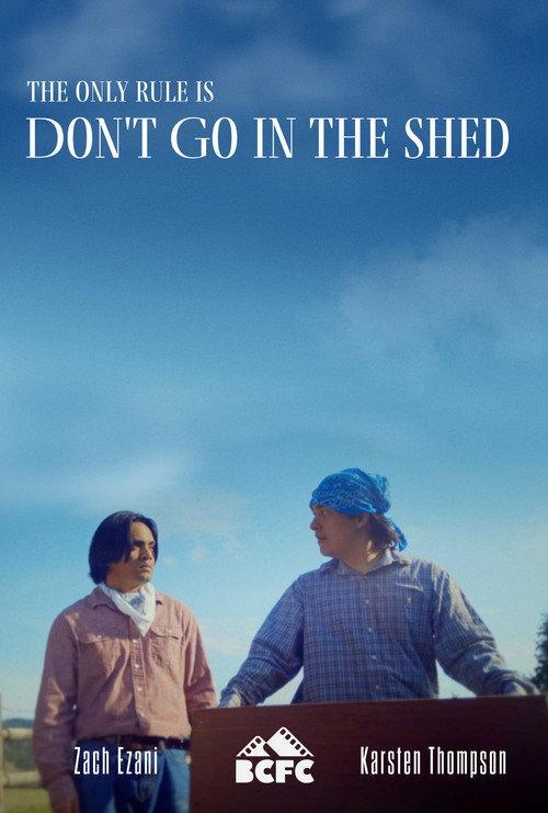 Don't Go in the Shed 2025 official movie poster