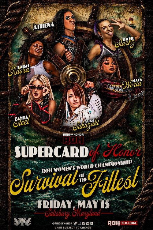 ROH Supercard of Honor 2026 2026 official movie poster