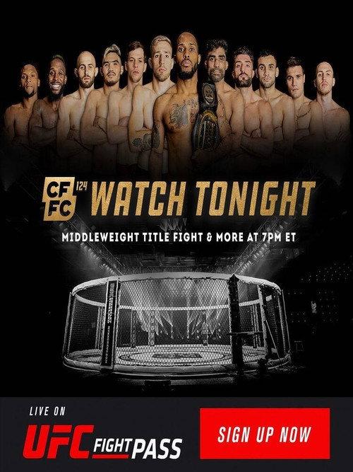 CFFC 124: Ellis vs. Daukaus 2023 official movie poster