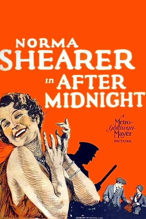 After Midnight 1927 official movie poster