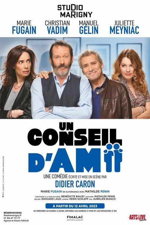 Un conseil d'ami 2023 official movie poster