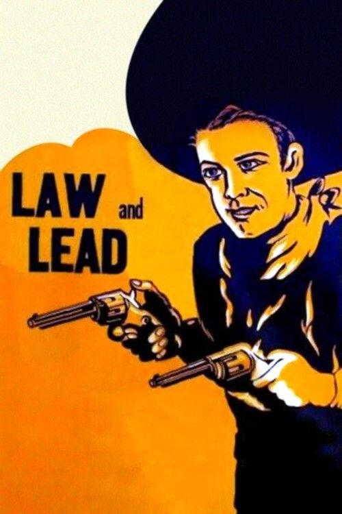 Law and Lead 1936 official movie poster