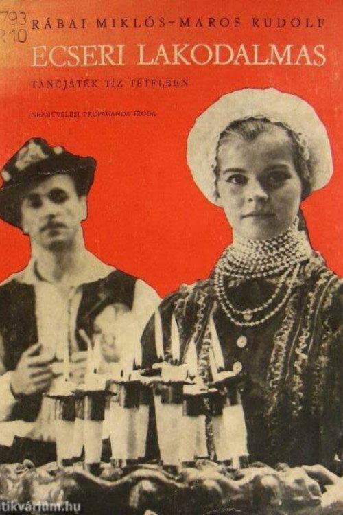 Ecseri Lakodalmas 1953 official movie poster
