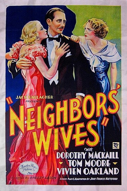Neighbors' Wives 1933 official movie poster