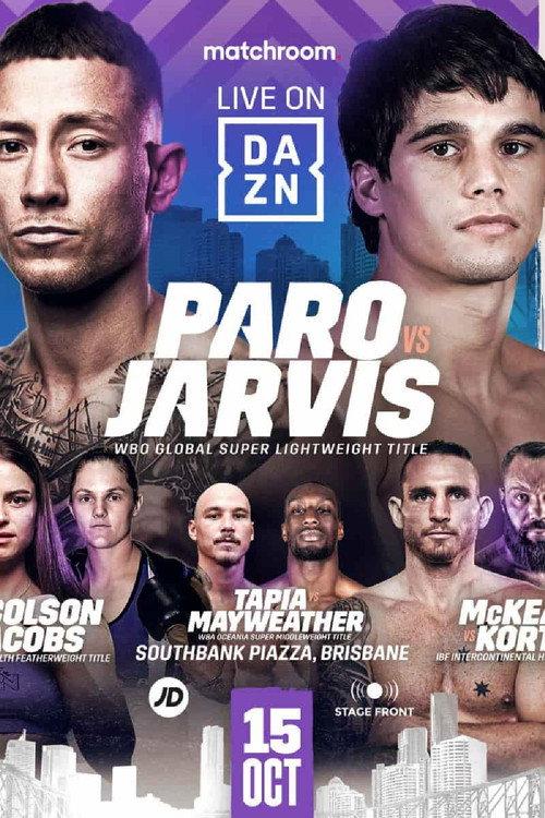 Liam Paro vs. Brock Jarvis 2022 official movie poster