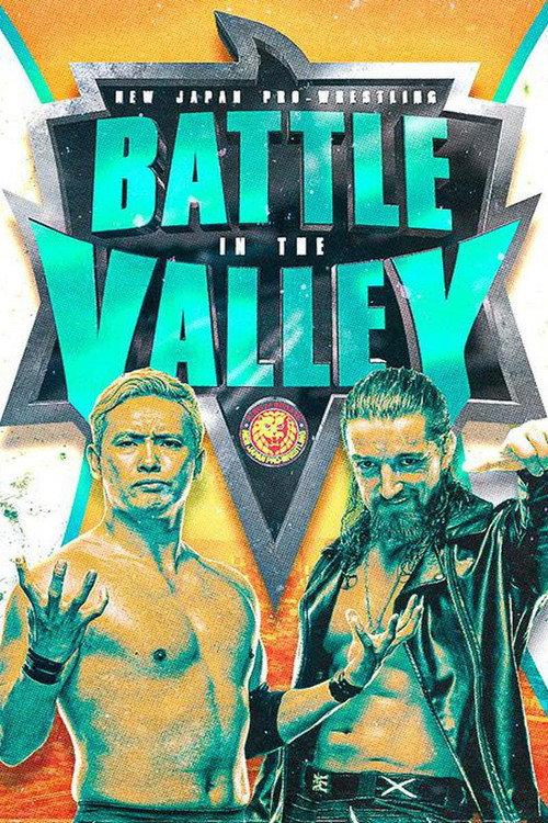 NJPW Battle In The Valley 2023 2023 official movie poster