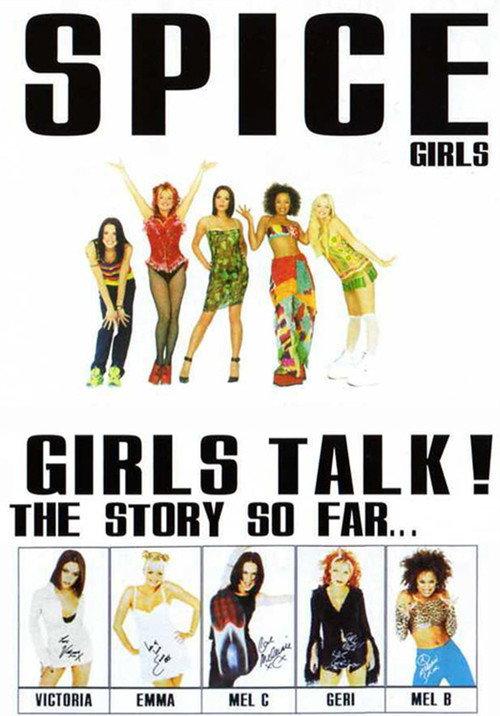 Spice Girls: Girls Talk! 1998 official movie poster