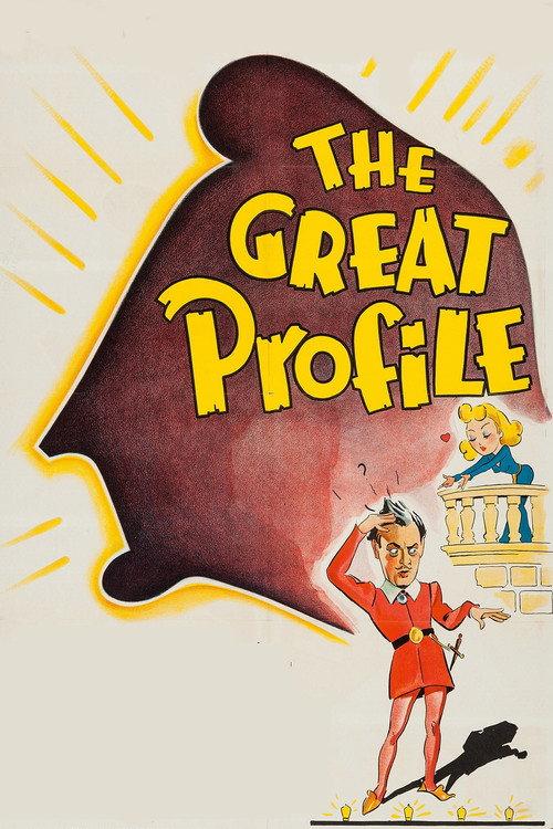The Great Profile 1940 official movie poster