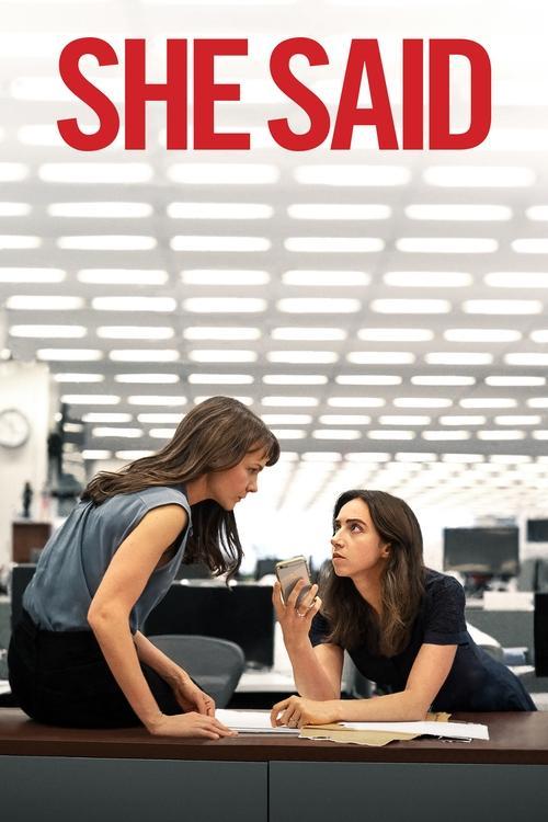 She Said 2022 official movie poster