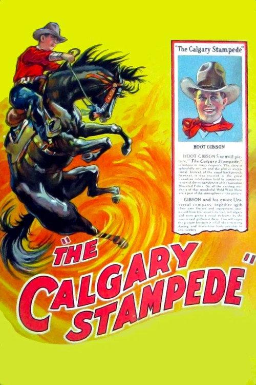 The Calgary Stampede 1925 official movie poster