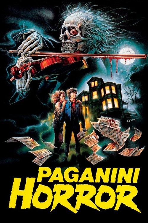 Paganini Horror 1989 official movie poster