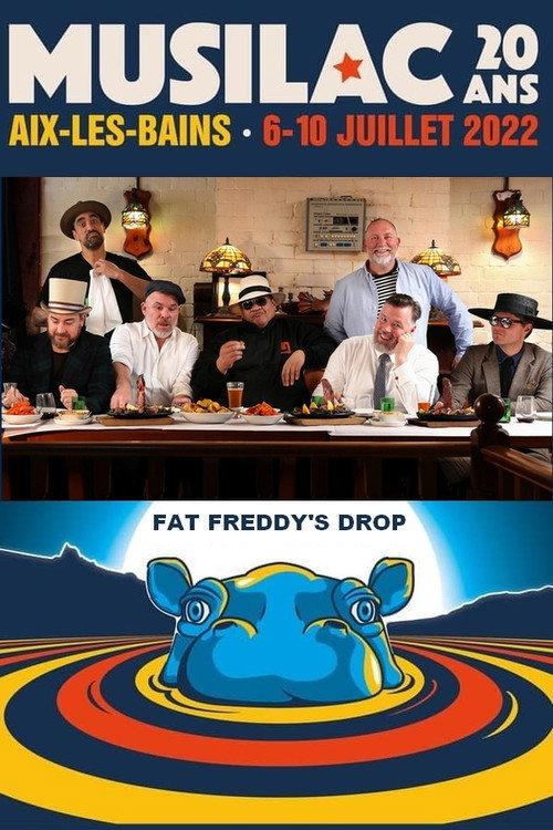 Fat Freddy's Drop - Musilac 2022 2023 official movie poster