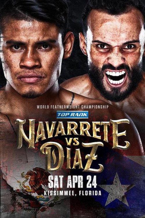 Emanuel Navarrete vs. Christopher Diaz 2021 official movie poster