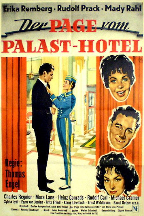 Der Page vom Palast-Hotel 1958 official movie poster