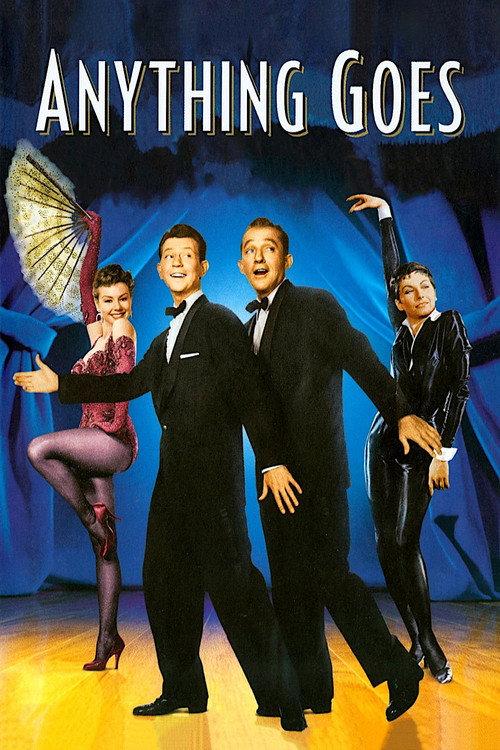 Anything Goes 1956 official movie poster
