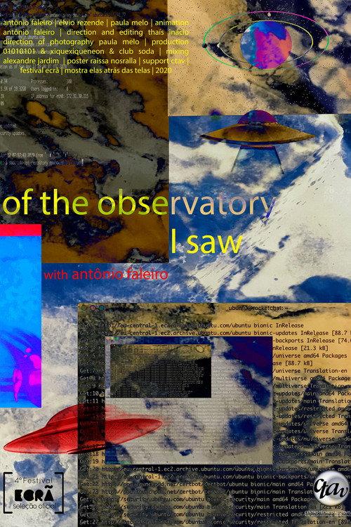Of the Observatory I Saw 2020 official movie poster