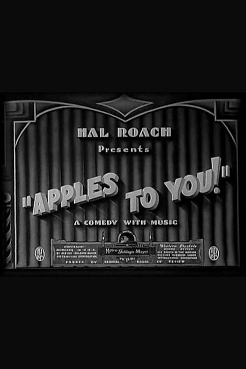Apples to You! 1934 official movie poster