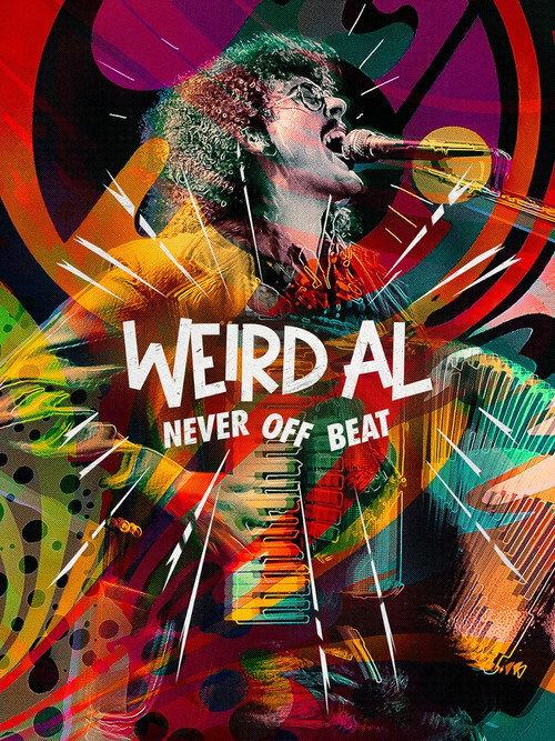 Weird Al: Never Off Beat 2023 official movie poster