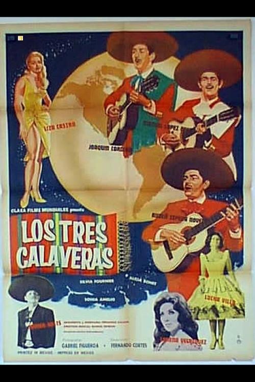 Los tres calaveras 1965 official movie poster