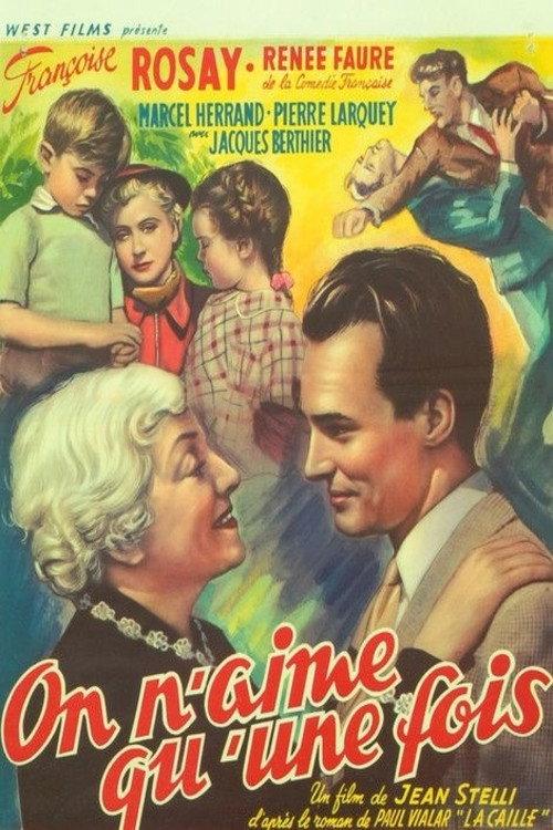 One Only Loves Once 1950 official movie poster