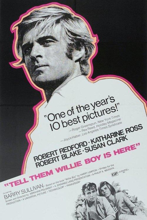 Tell Them Willie Boy Is Here 1969 official movie poster