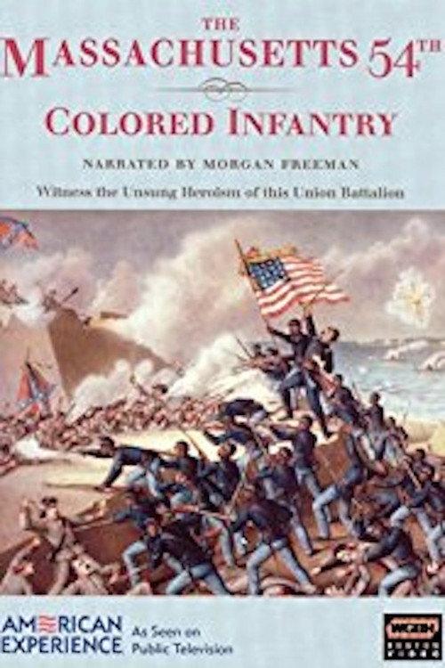The Massachusetts 54th Colored Infantry 1991 official movie poster