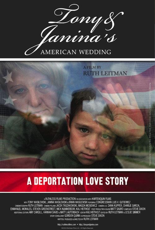 Tony & Janina's American Wedding 2010 official movie poster