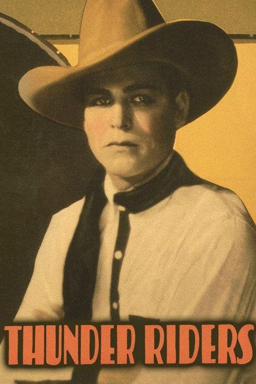 Thunder Riders 1928 official movie poster