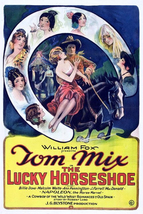 The Lucky Horseshoe 1925 official movie poster