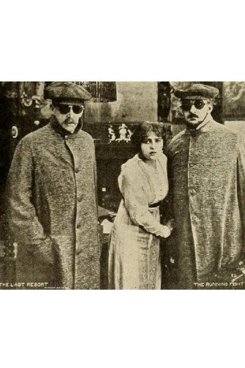 The Running Fight 1915 official movie poster