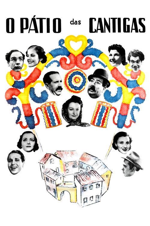 The Courtyard of the Ballads 1942 official movie poster