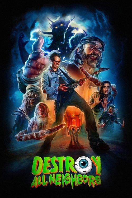 Destroy All Neighbors 2024 official movie poster